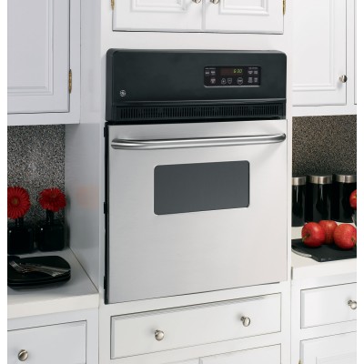 GE JRS06SKSS 24 Stainless Steel Electric Single Wall Oven via Geodeker